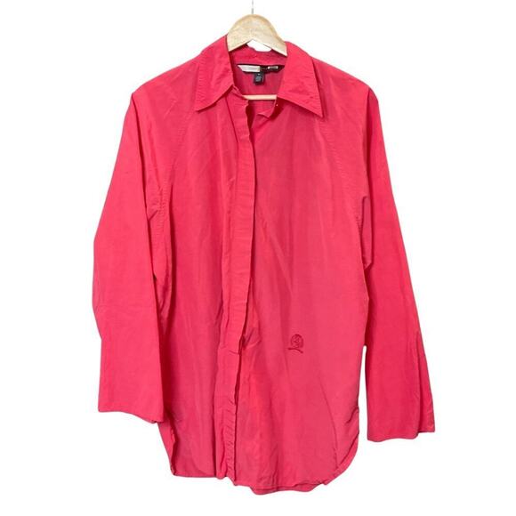 Tommy Hilfiger Silk Explorer Shirt Pink - Picture 3 of 8